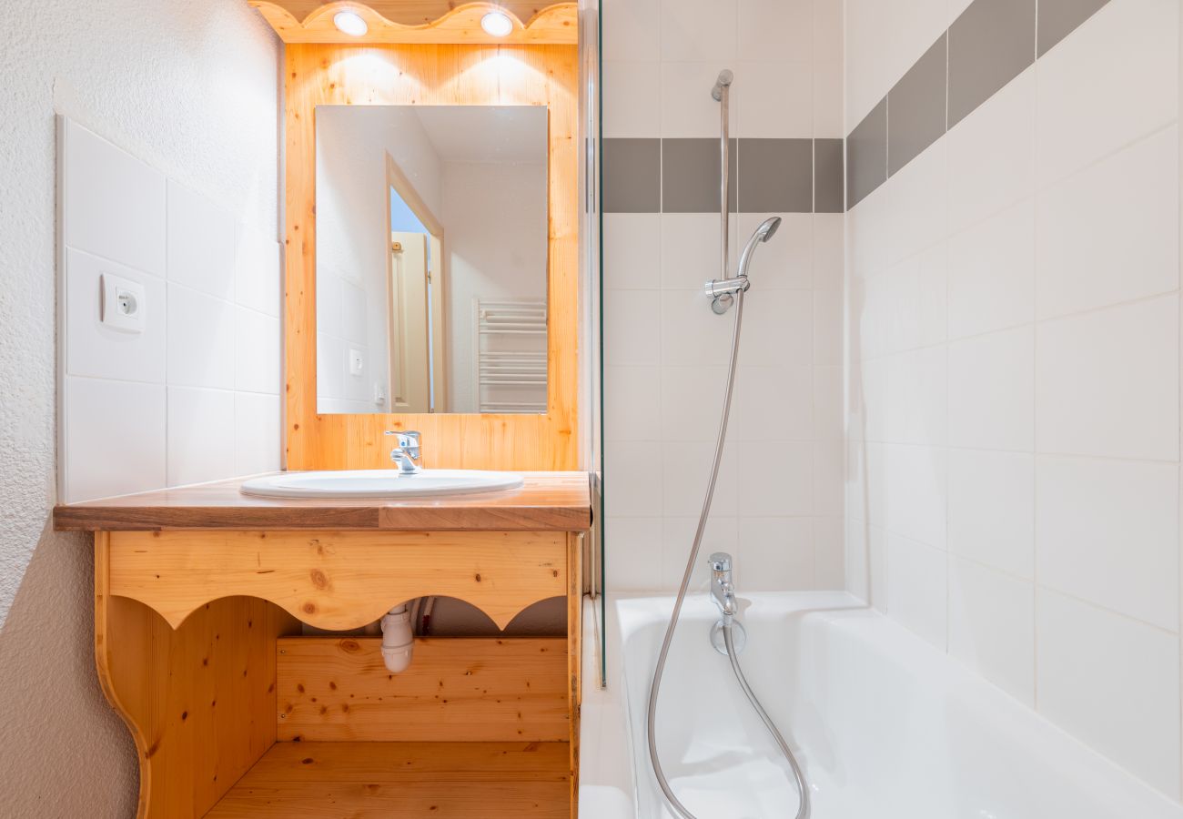 Badezimmer Wohnung Hameau 6 209 in Orelle in Frankreich