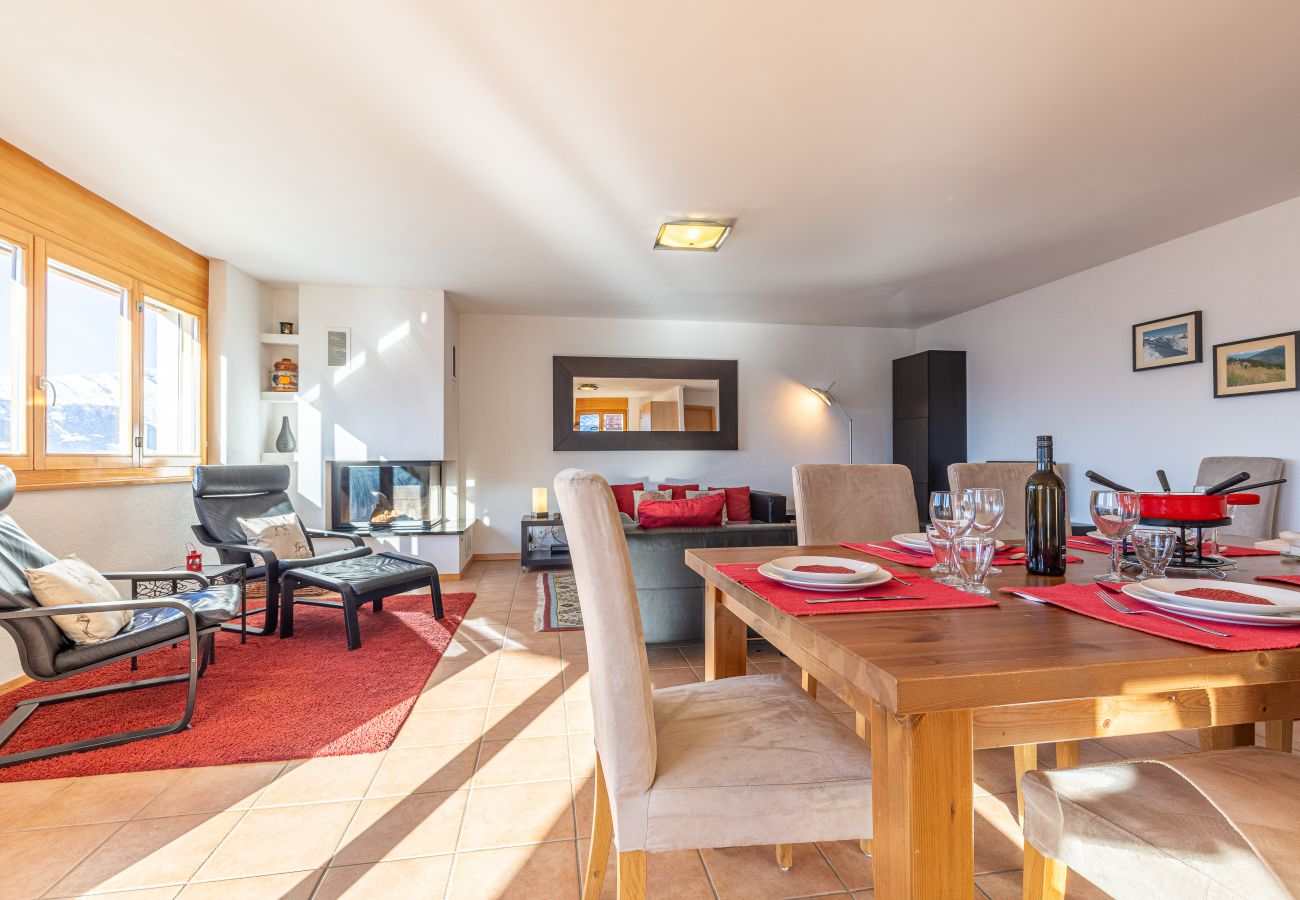 Ferienwohnung in Veysonnaz - Myosotis 10 - QUIET apartment 8 pers