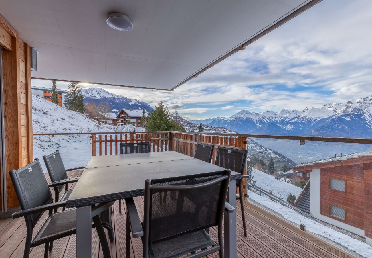 Terrasse Apartment Ski Heaven 003 in Veysonnaz, Schweiz