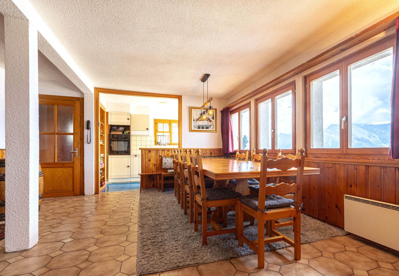 Chalet in Veysonnaz - Haute Vue MOUNTAIN & VIEW chalet 14 pers