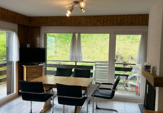 Esszimmer Wohnung Ramuge A 037, in Veysonnaz in der Schweiz