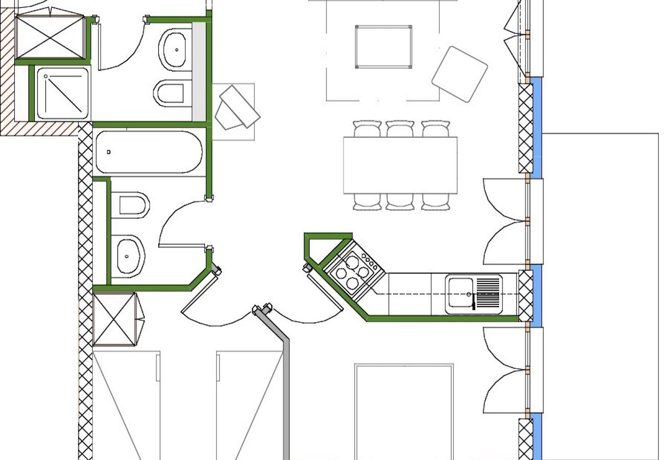 Ferienwohnung in Haute-Nendaz - Pracondu 2 408 - OUTDOOR & FUN  apartment 6 pers