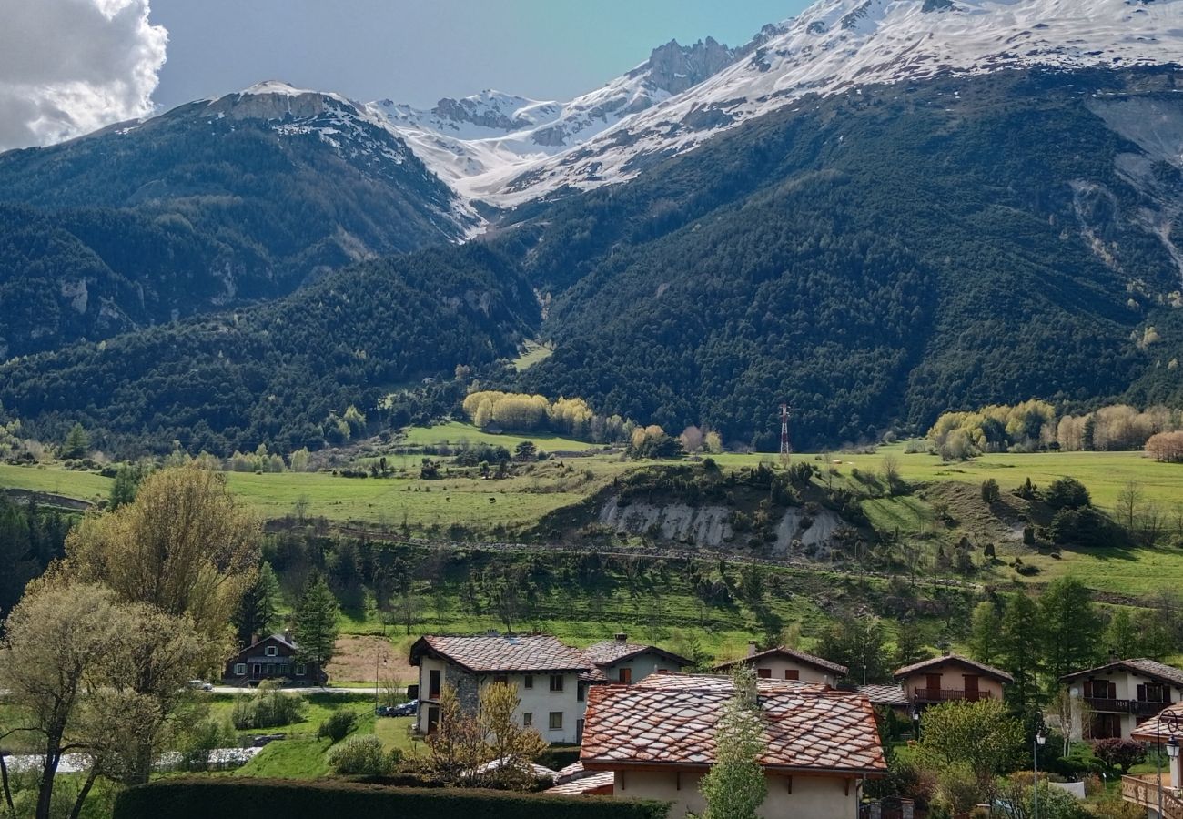 Aussicht Wohnung Les Terrasses de Termignon F 104 in Termignon, Frankreich