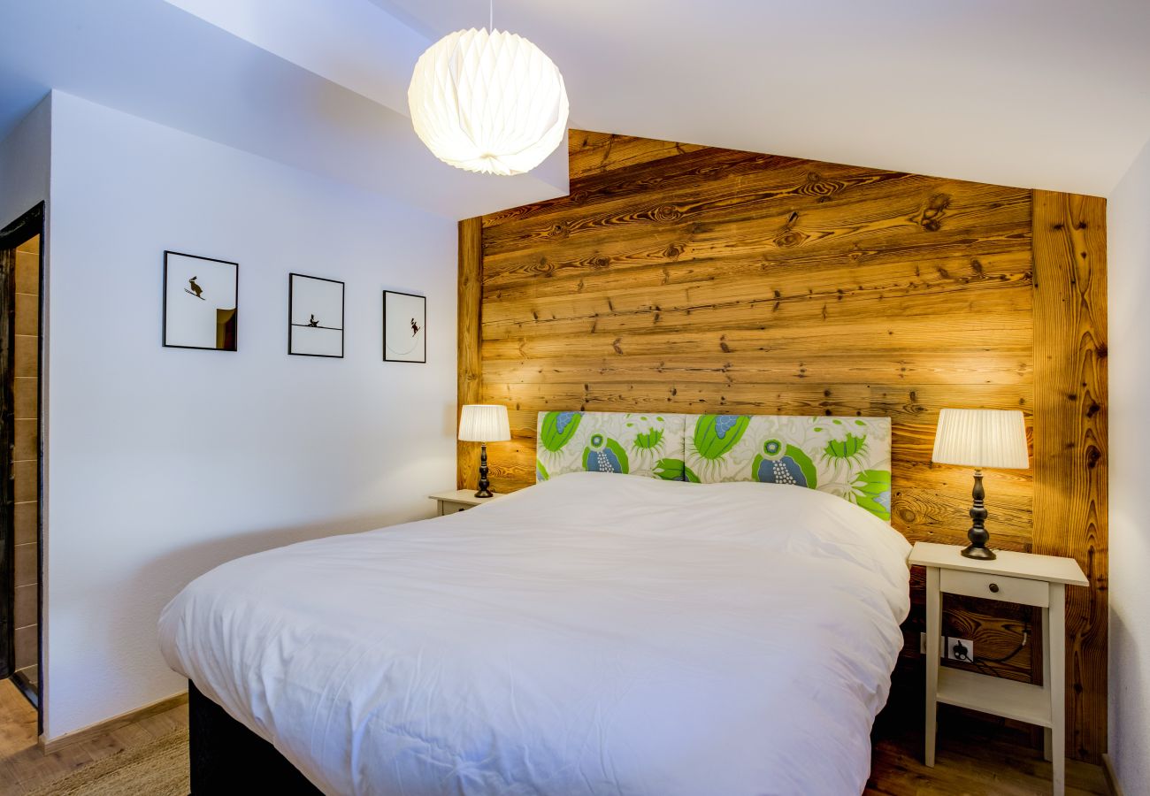 Schlafzimmer Apartment Loges Blanches LBB403 in Châtel in Frankreich