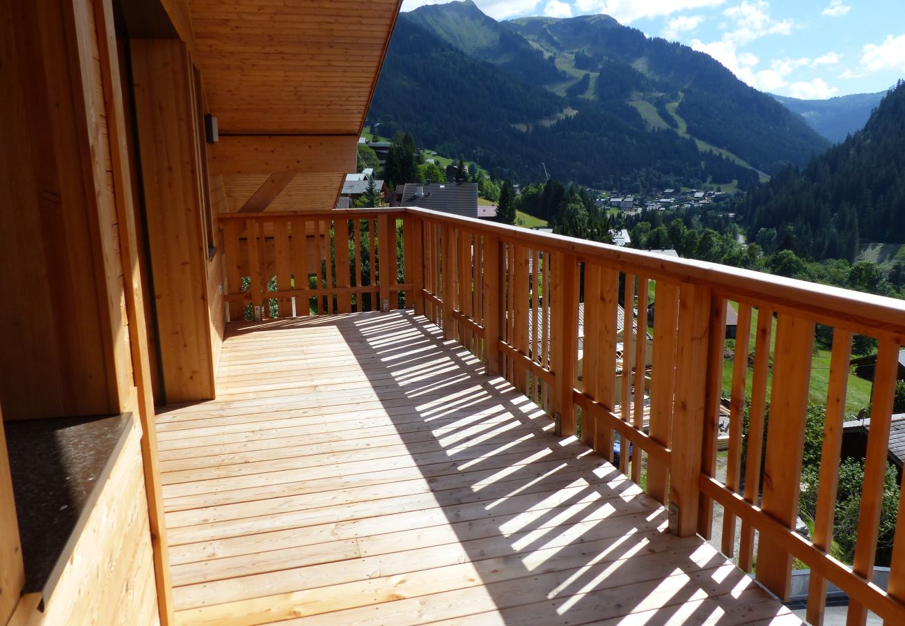 Balkon Wohnung Loges Blanches LBB403 in Châtel in Frankreich