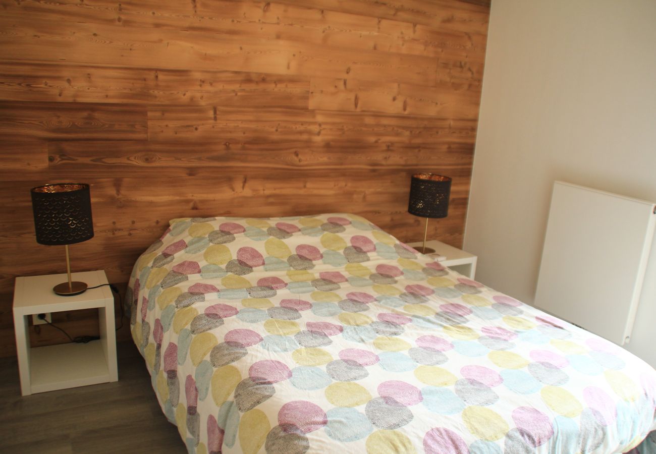 Schlafzimmer Apartment Loges de Célestin LTB103 in Châtel in Frankreich