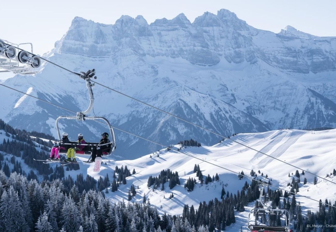 Ferienwohnung in Châtel - Alpina AL4 MOUNTAIN & QUIET 4 Pers