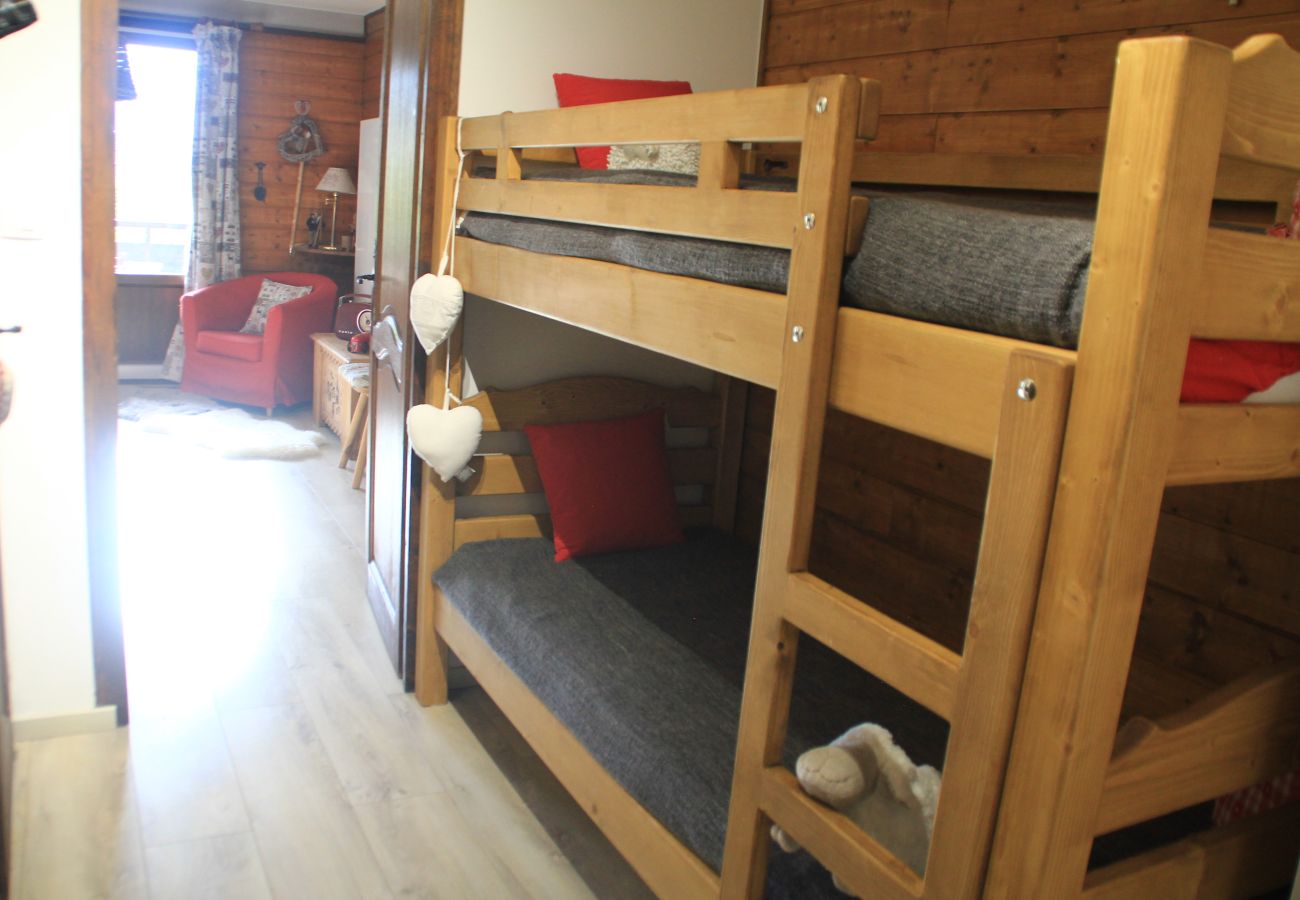 Schlafzimmer Apartment Anna Maria AN37 in Châtel in Frankreich 