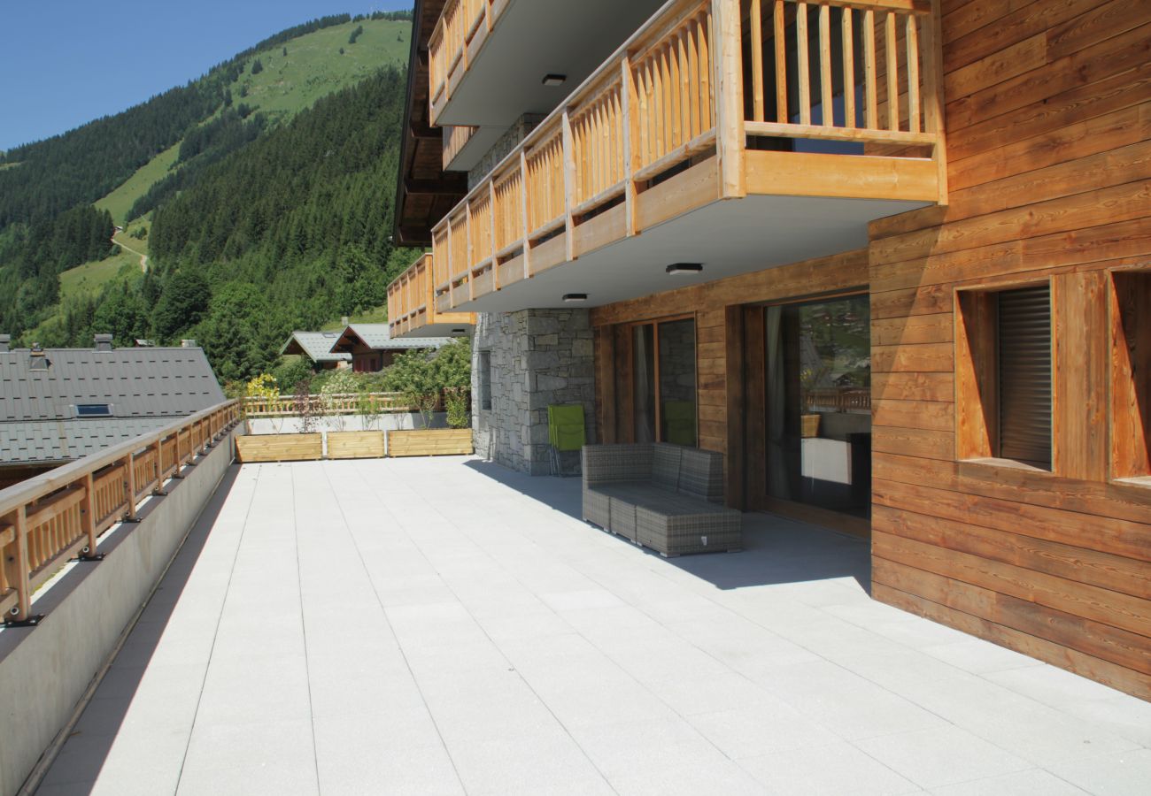 Terrasse Wohnung Mont Royal ROA0102 in Châtel en France