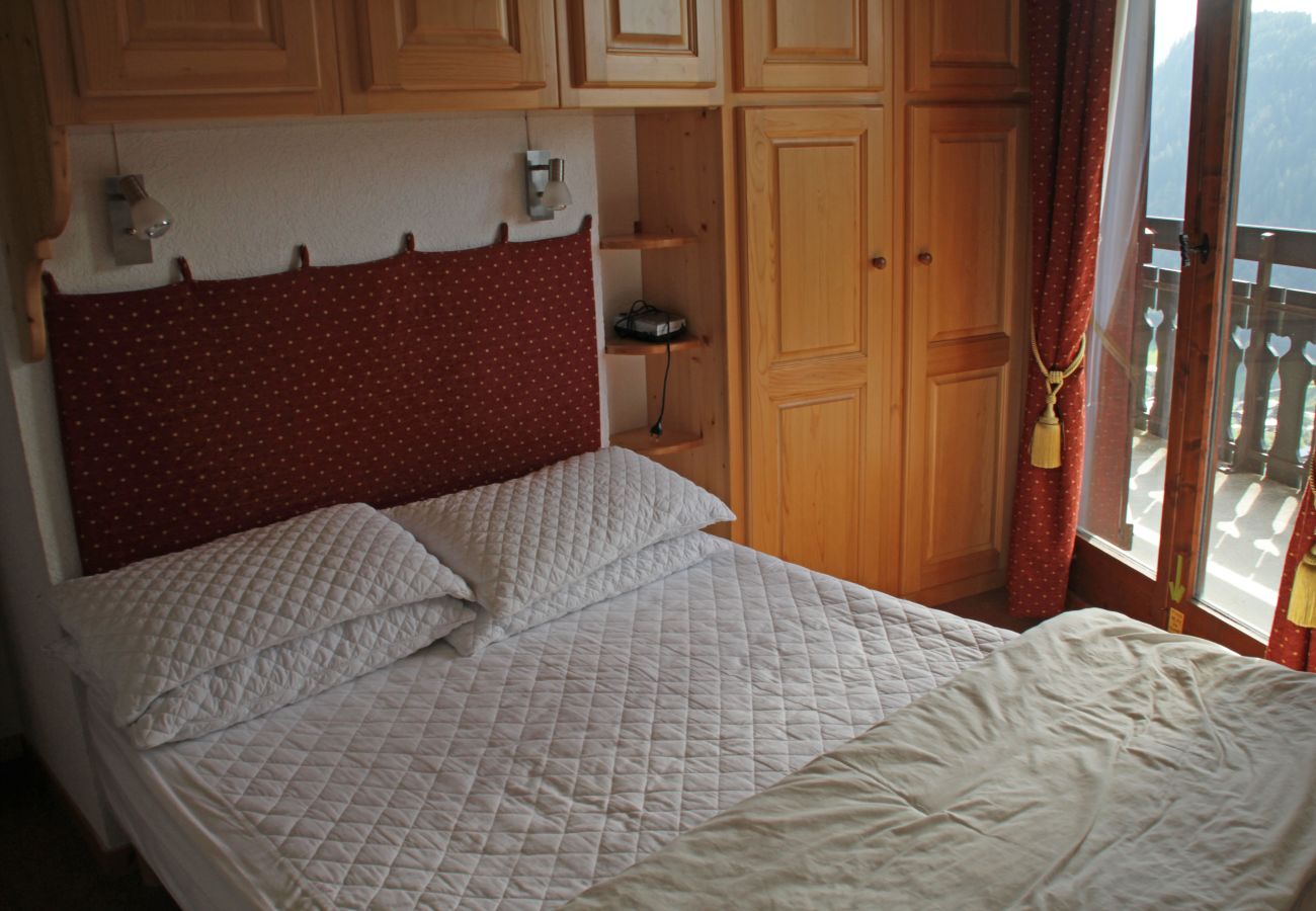 Schlafzimmer, AGE8/9-Wohnung in Châtel in Frankreich