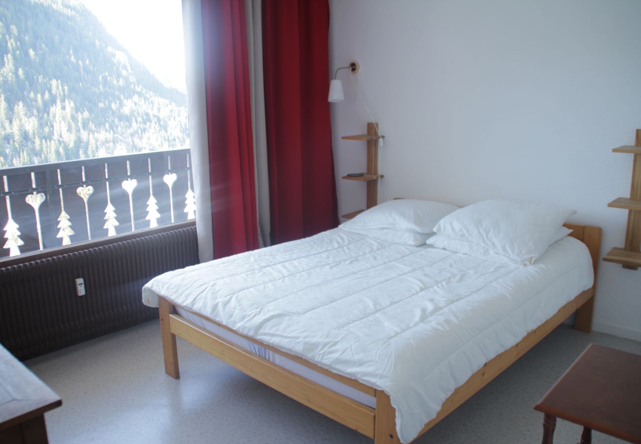 Schlafzimmer Apartment Castel des Neiges CSA4 in Châtel in Frankreich