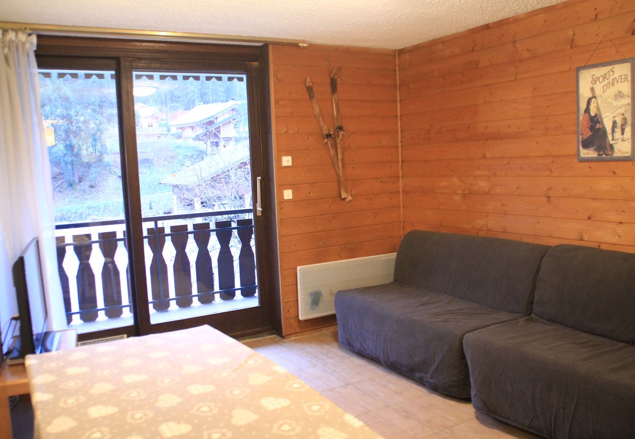 Wohnzimmer Appartement Moulin ML154 in Châtel in Frankreich 