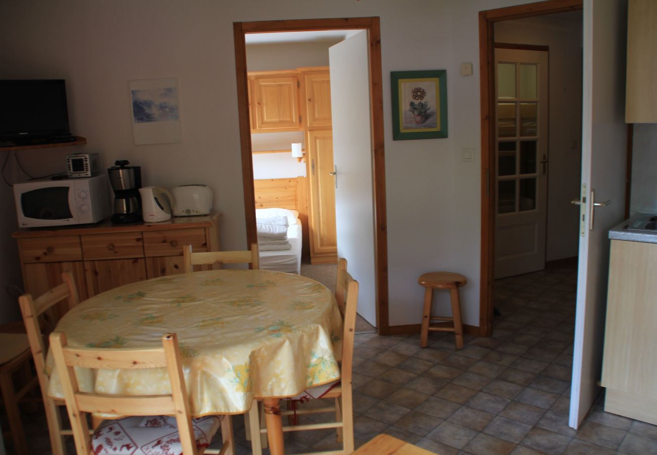 Speisesaal Wohnung Orchidée OD8 in Châtel, Frankreich