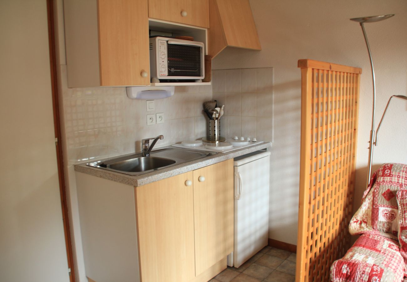 Küche Apartment Orchidée OD8 in Châtel, Frankreich