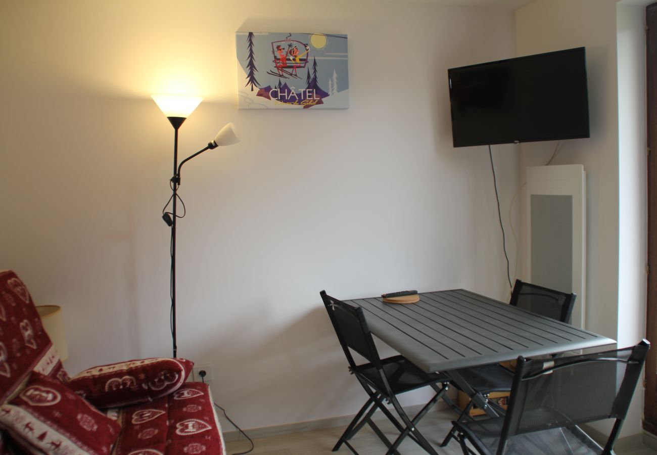 Esszimmer Apartment Gentianes GNA15 in Châtel, Frankreich