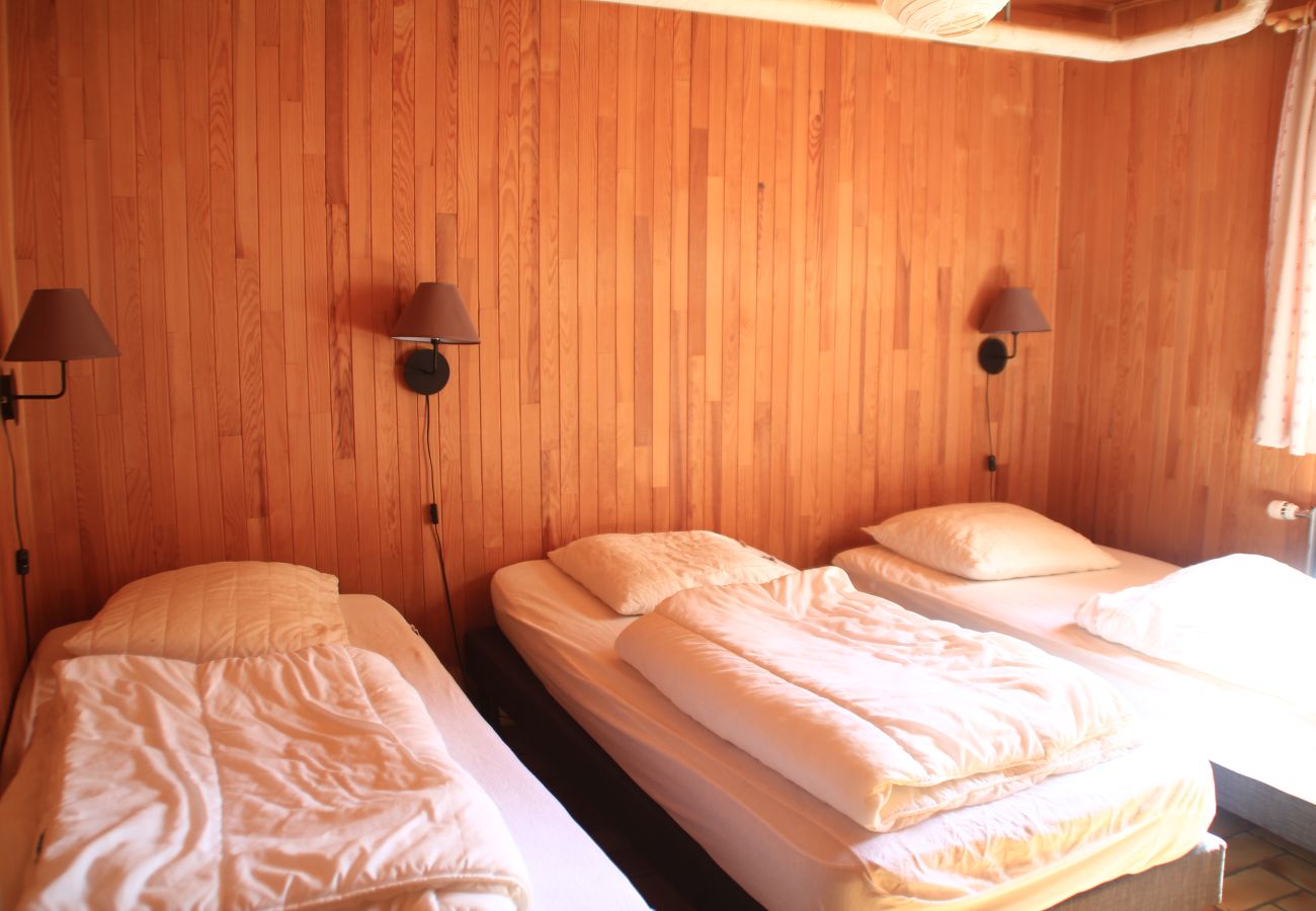 Schlafzimmer, MRP-Chalet in Châtel in Frankreich