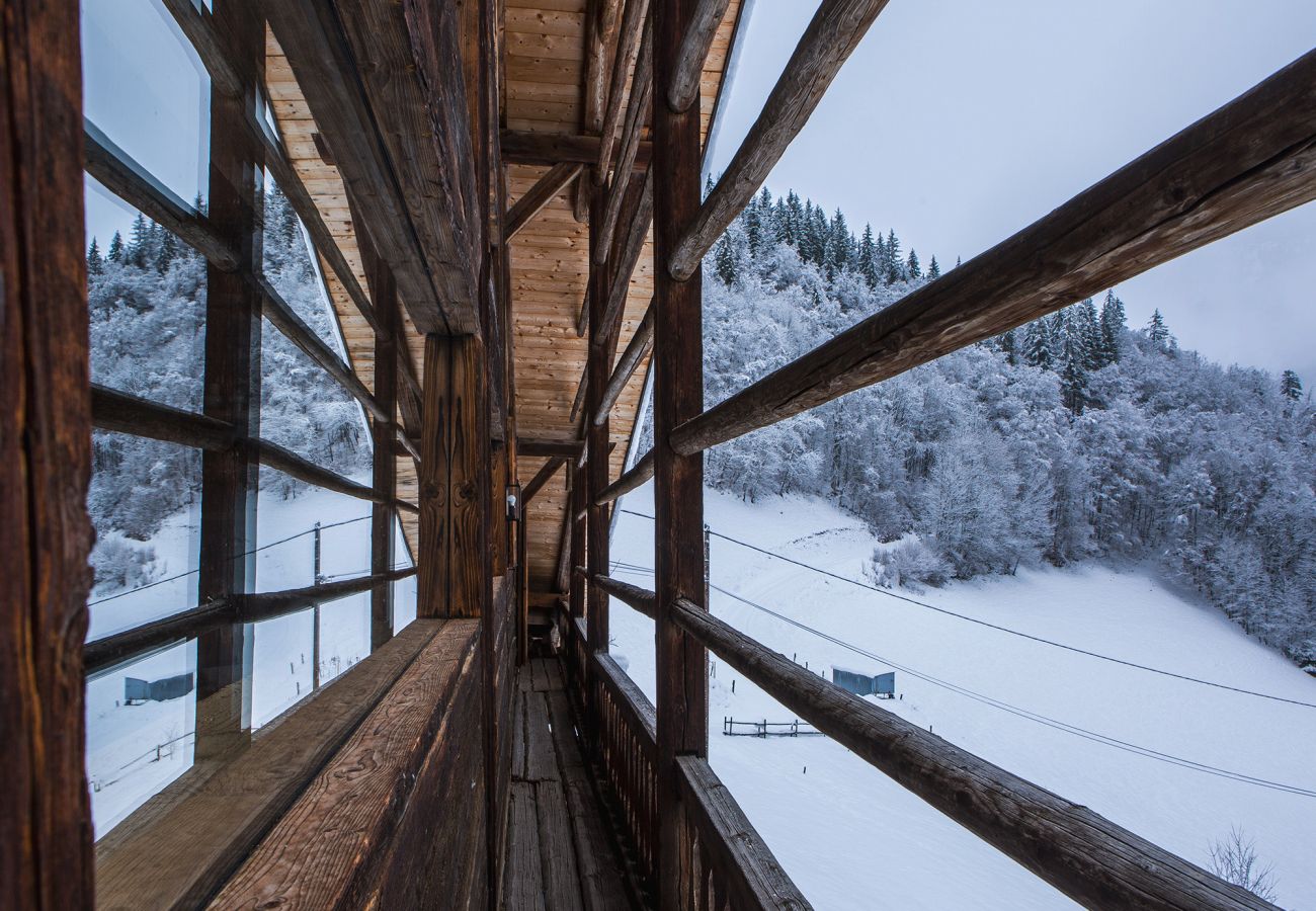 Ferienwohnung in Abondance - Chalet Drozin - Fenil LUXE & COZY 11 pers.