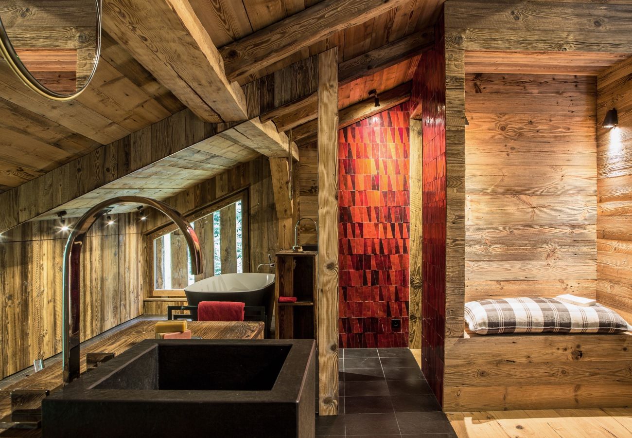 Ferienwohnung in Abondance - Chalet Drozin - Fenil LUXE & COZY 11 pers.