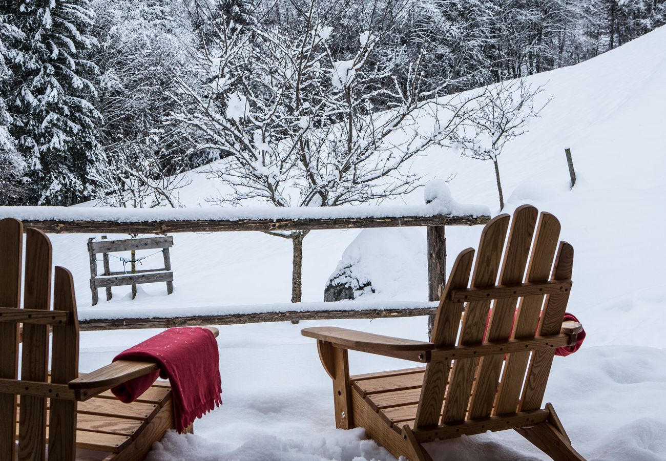 Ferienwohnung in Abondance - Chalet Drozin - Fenil LUXE & COZY 11 pers.