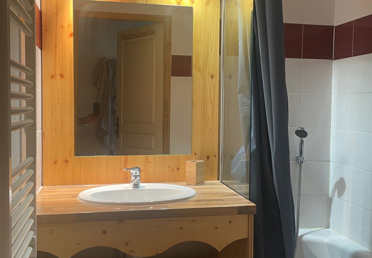 Ferienwohnung in Orelle - Hameau 3 103 - SPA & PISCINE appartement 6 pers