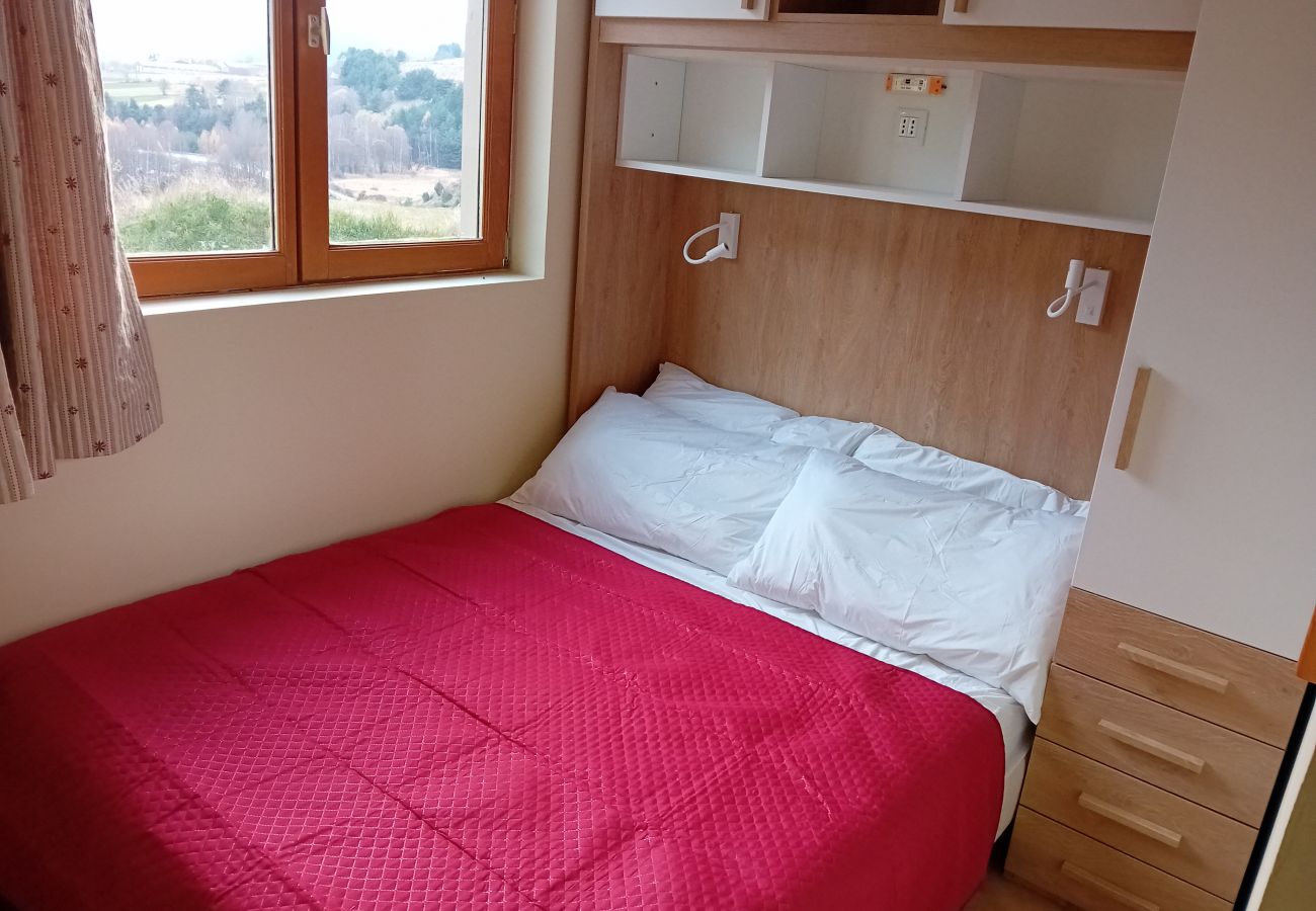 Schlafzimmer Wohnung Terrasses D 306 in Termignon in Frankreich 