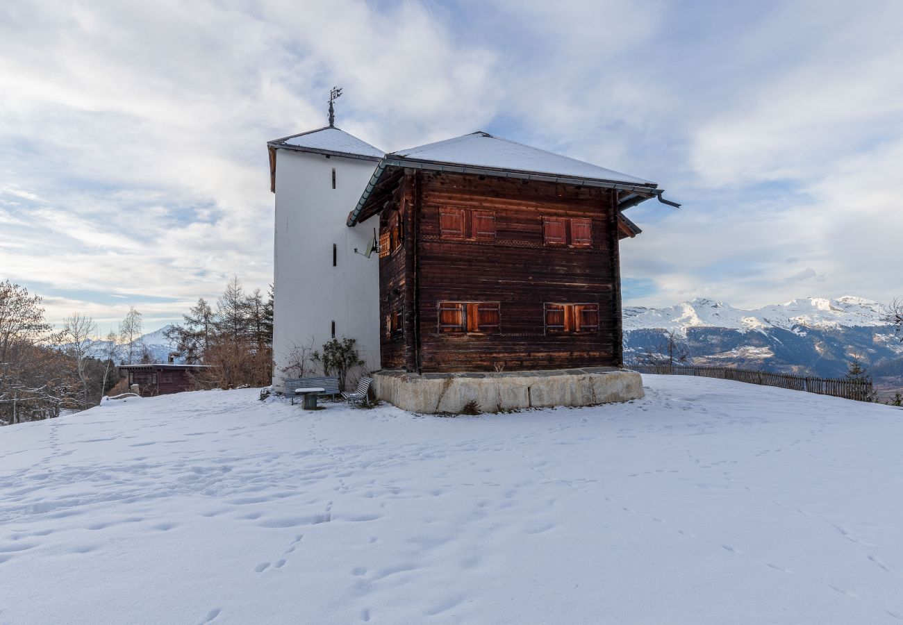 Chalet in Veysonnaz - Supersaxo QUIET & CHARMING chalet 8 pers