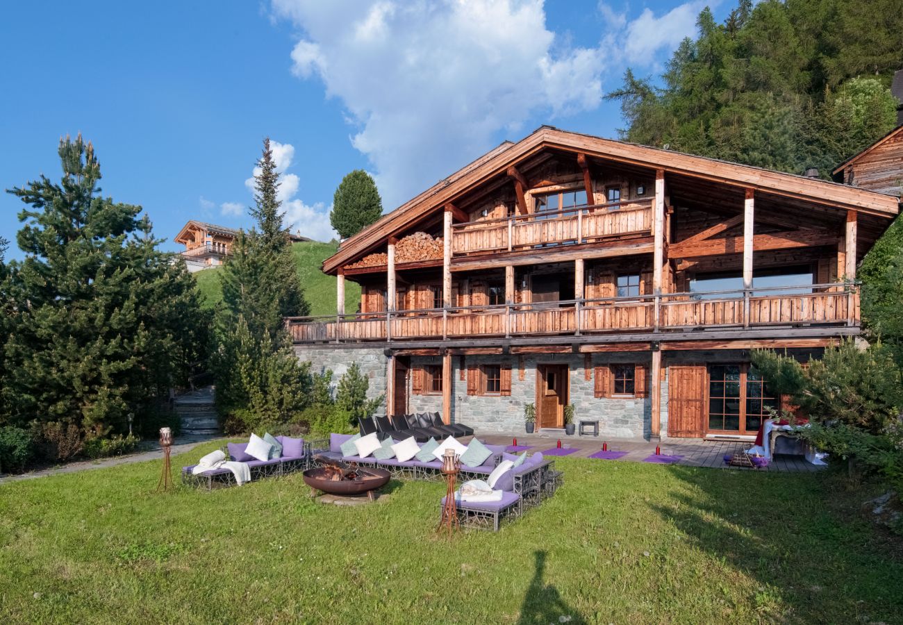 Chalet in Veysonnaz - Chalet Dragon WELLNESS & LUXURY 12 pers