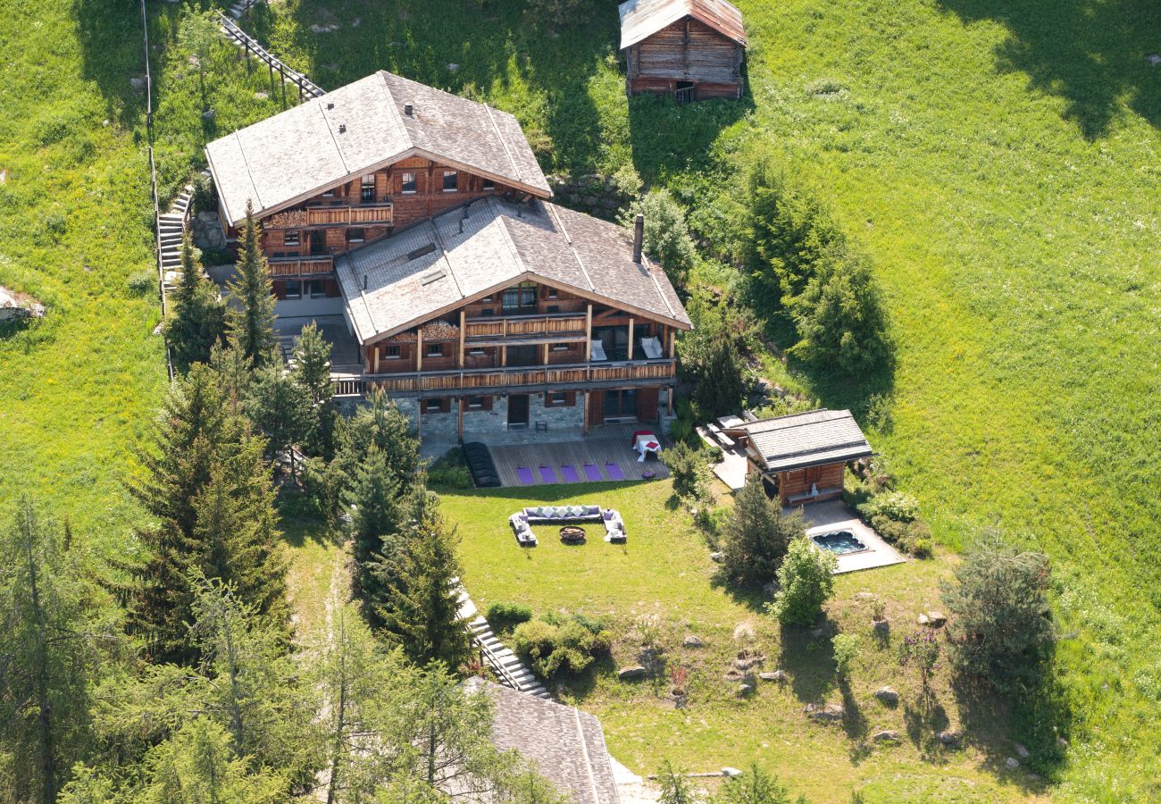 Chalet in Veysonnaz - Chalet Dragon WELLNESS & LUXURY 12 pers