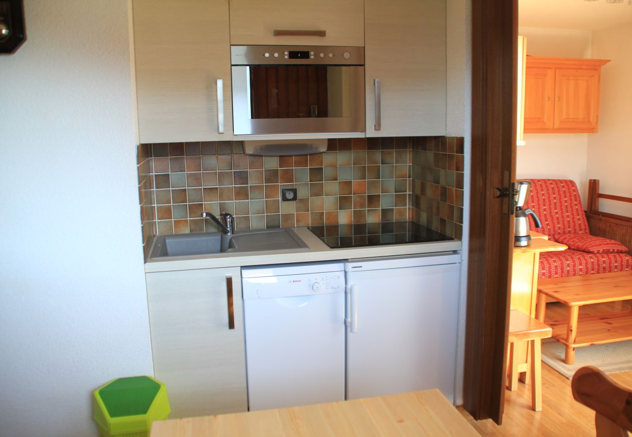 Keuken, Alpage AGA4 appartement in Châtel in Frankrijk
