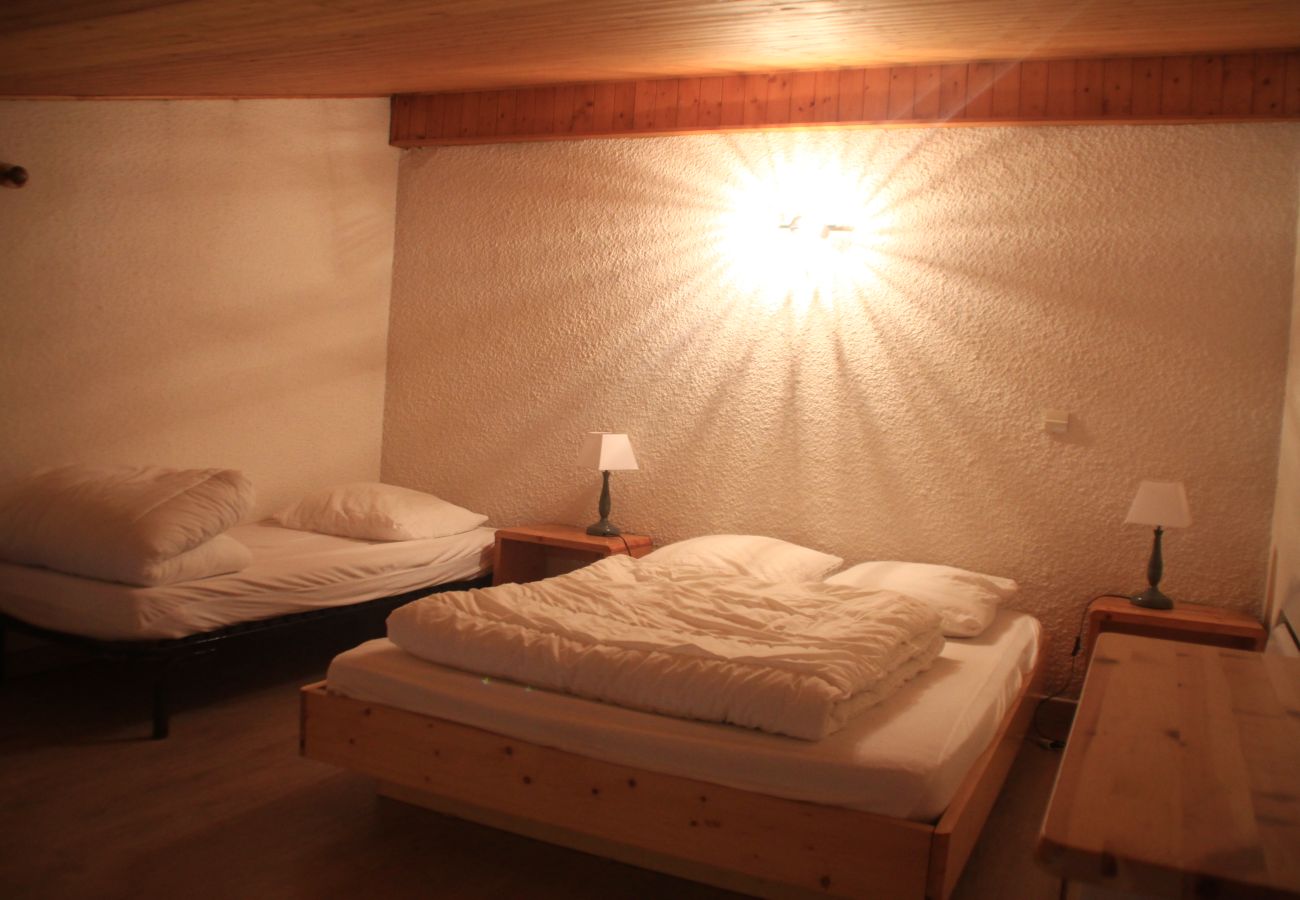 Slaapkamer, appartement AP120 in Châtel in Frankrijk
