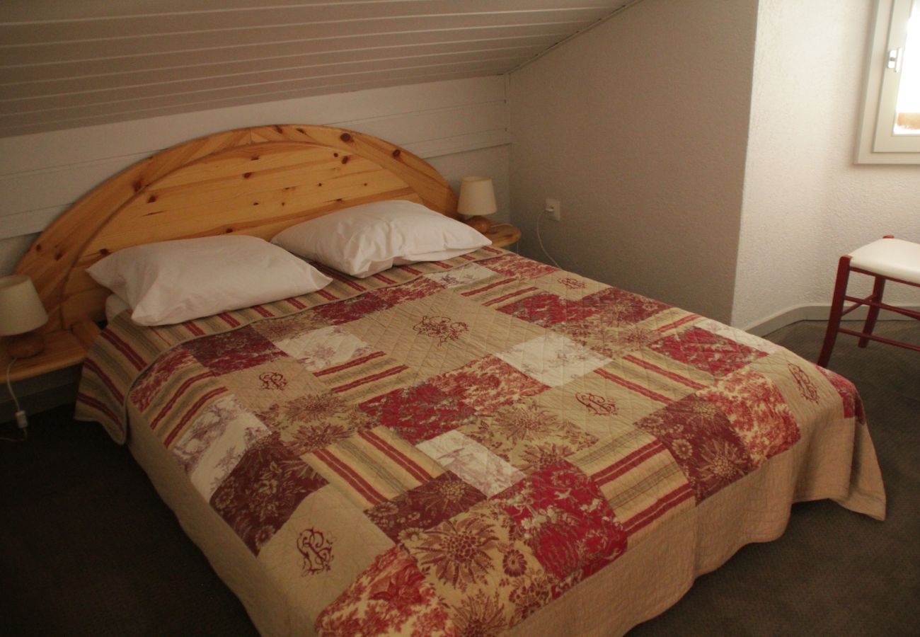 Slaapkamer, appartement FMA23 in Châtel in Frankrijk