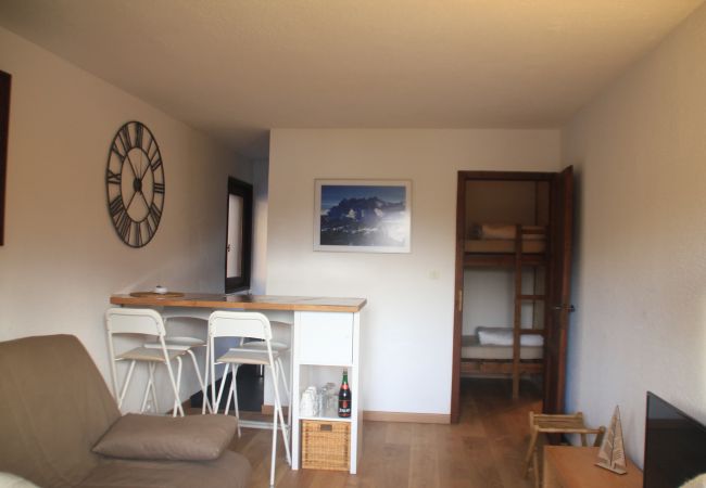 Woonkamer, studio YT46B5 in Châtel in Frankrijk