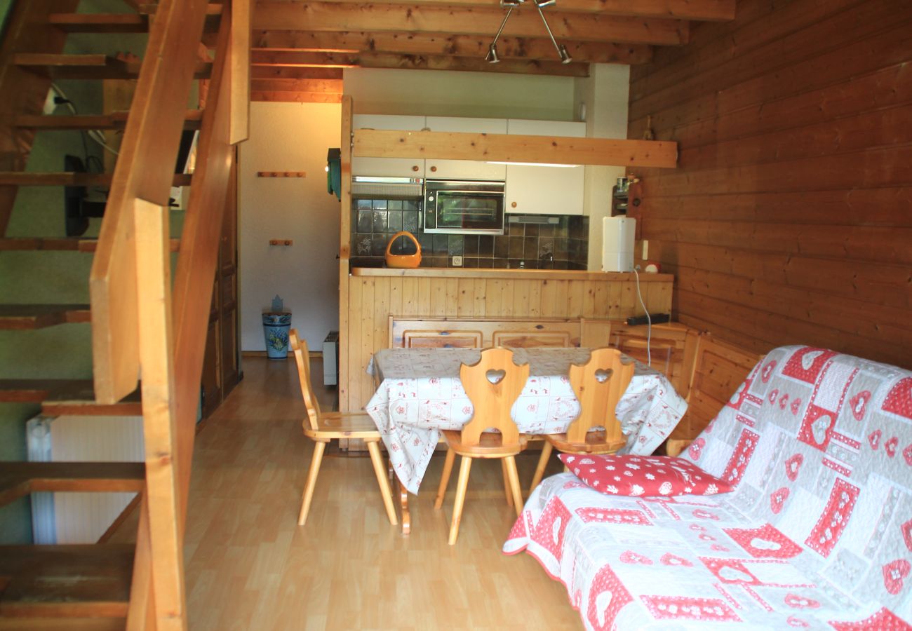 Woonkamer Moulin ML184 appartement in Châtel, Frankrijk 