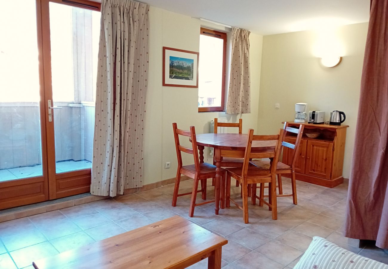 Eetkamer Appartement Terrasses D 308 in Termignon, Frankrijk