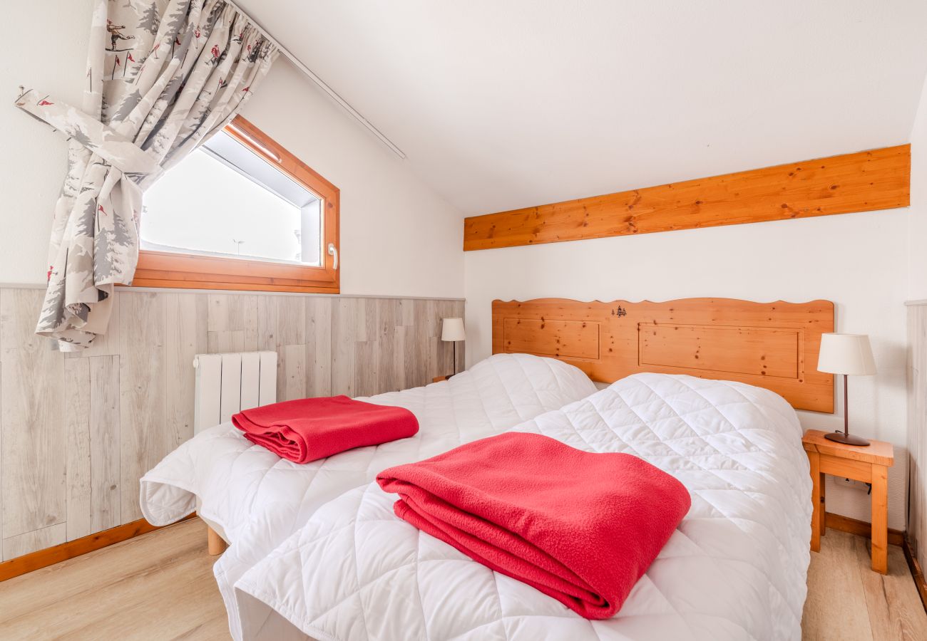 Chambre à coucher Appartement Balcons G 045 à Termignon en France