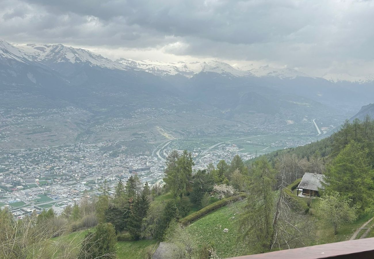 Balcon Appartement Bellevue L 031, à Veysonnaz en Suisse