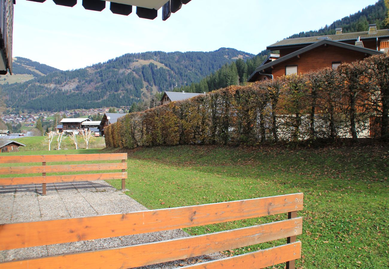 Terrasse Appartement Campanules CP6 à Châtel en France