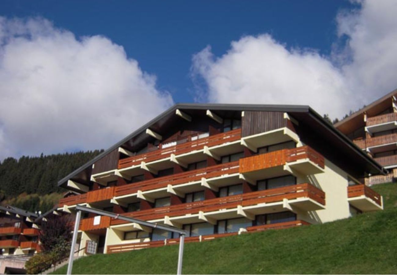 Façade Appartement Hameau des 4 saisons HSE89 à Châtel, en France