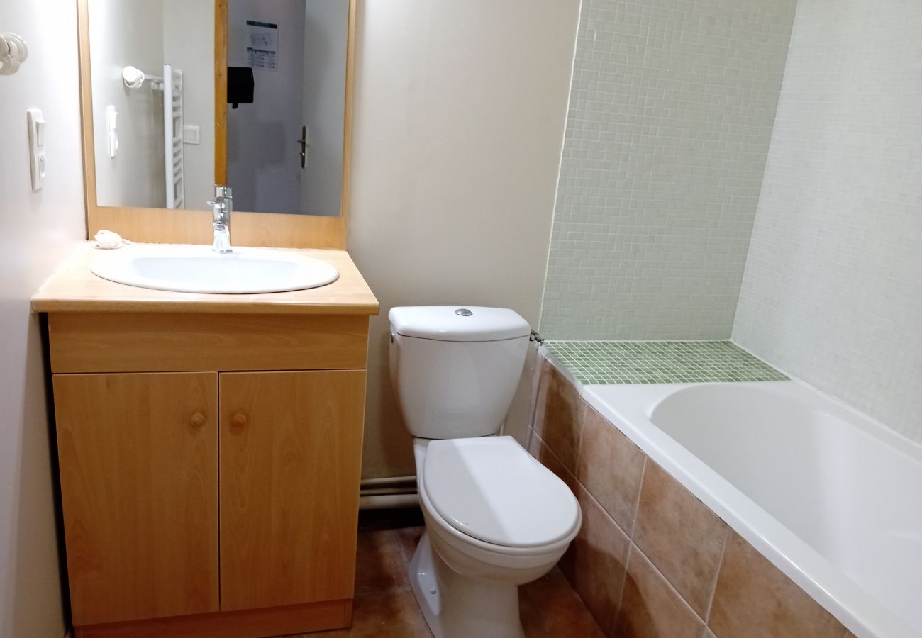 Salle de bain Appartement Terrasses D 310 à Termignon en France 