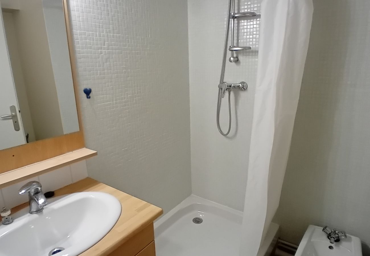 Salle de bain Appartement Terrasses D 305 à Termignon en France 