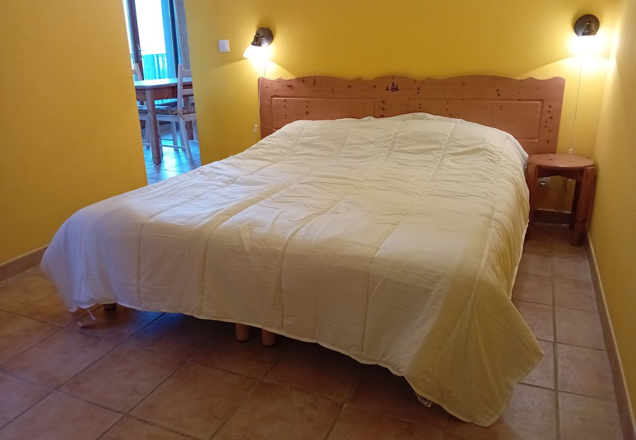 Chambre à coucher Appartement Terrasses E 404 à Termignon en France