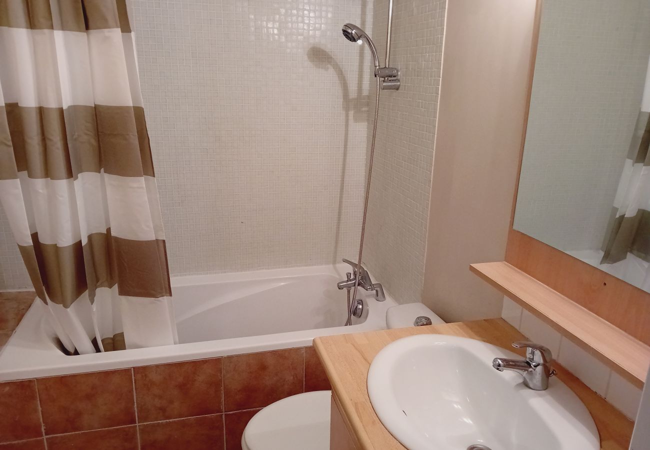 Salle de bain Appartement Terrasses D 302 à Termignon en France 