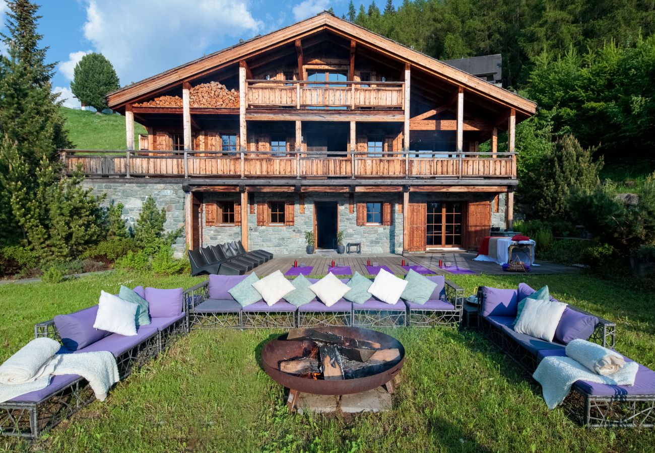 Chalet à Veysonnaz - Chalet Dragon WELLNESS & LUXURY 12 pers