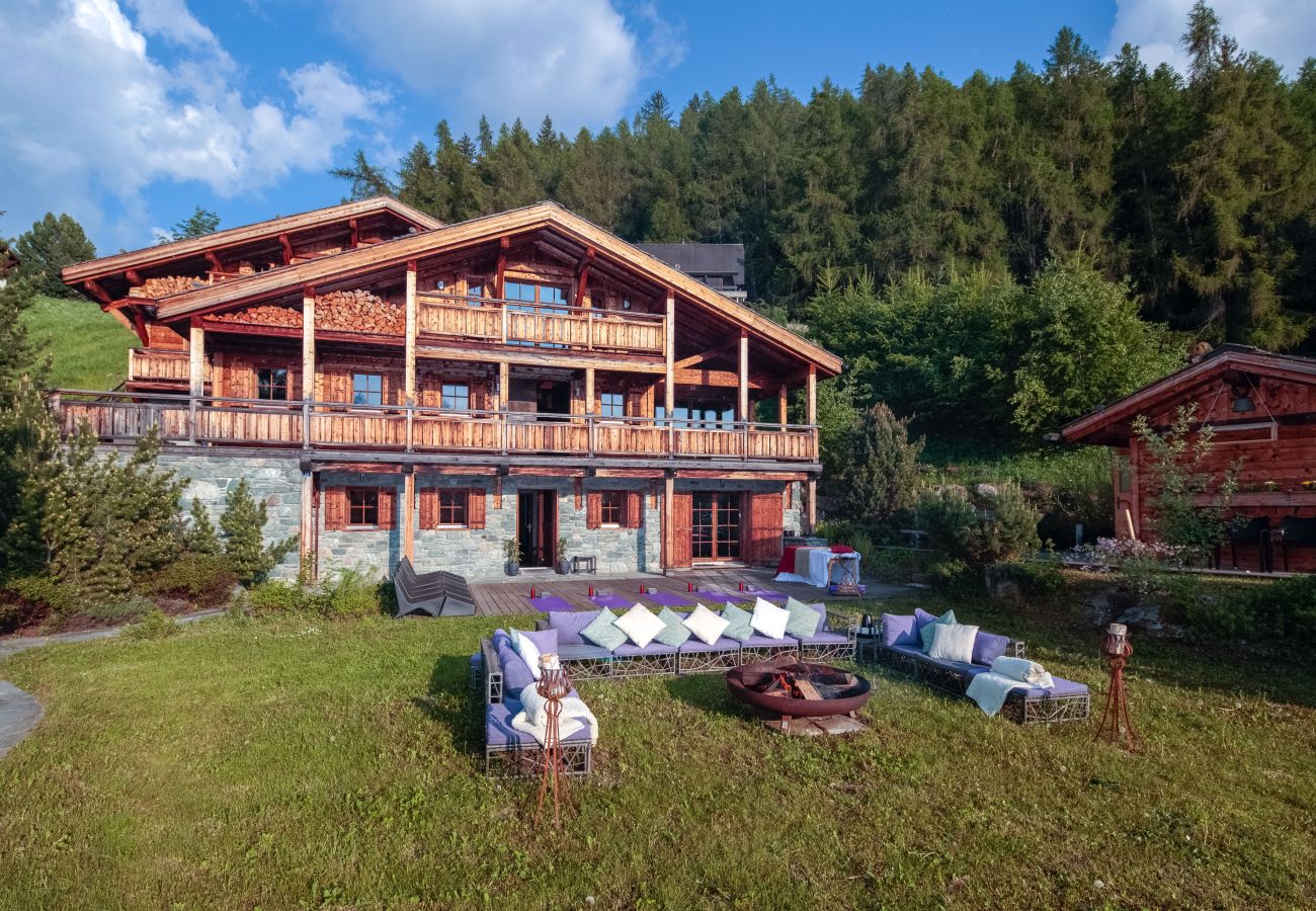 Chalet à Veysonnaz - Chalet Dragon WELLNESS & LUXURY 12 pers