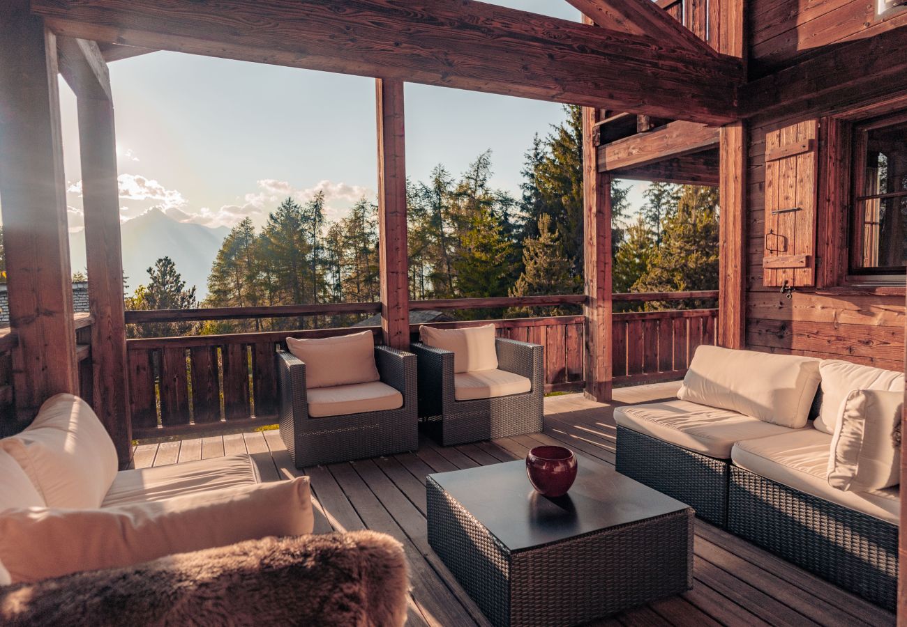 Chalet à Veysonnaz - Chalet Dragon WELLNESS & LUXURY 12 pers