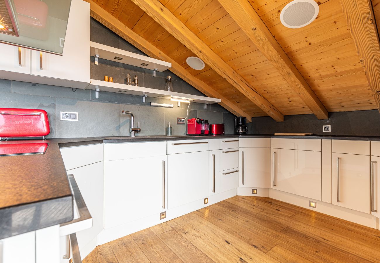 Kitchen Apartment Diablerets D 051 in Veysonnaz, Switzerland