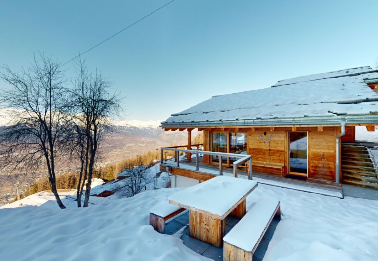 Chalet in Veysonnaz - Miroslaw - SAUNA & COSY chalet 6 pers