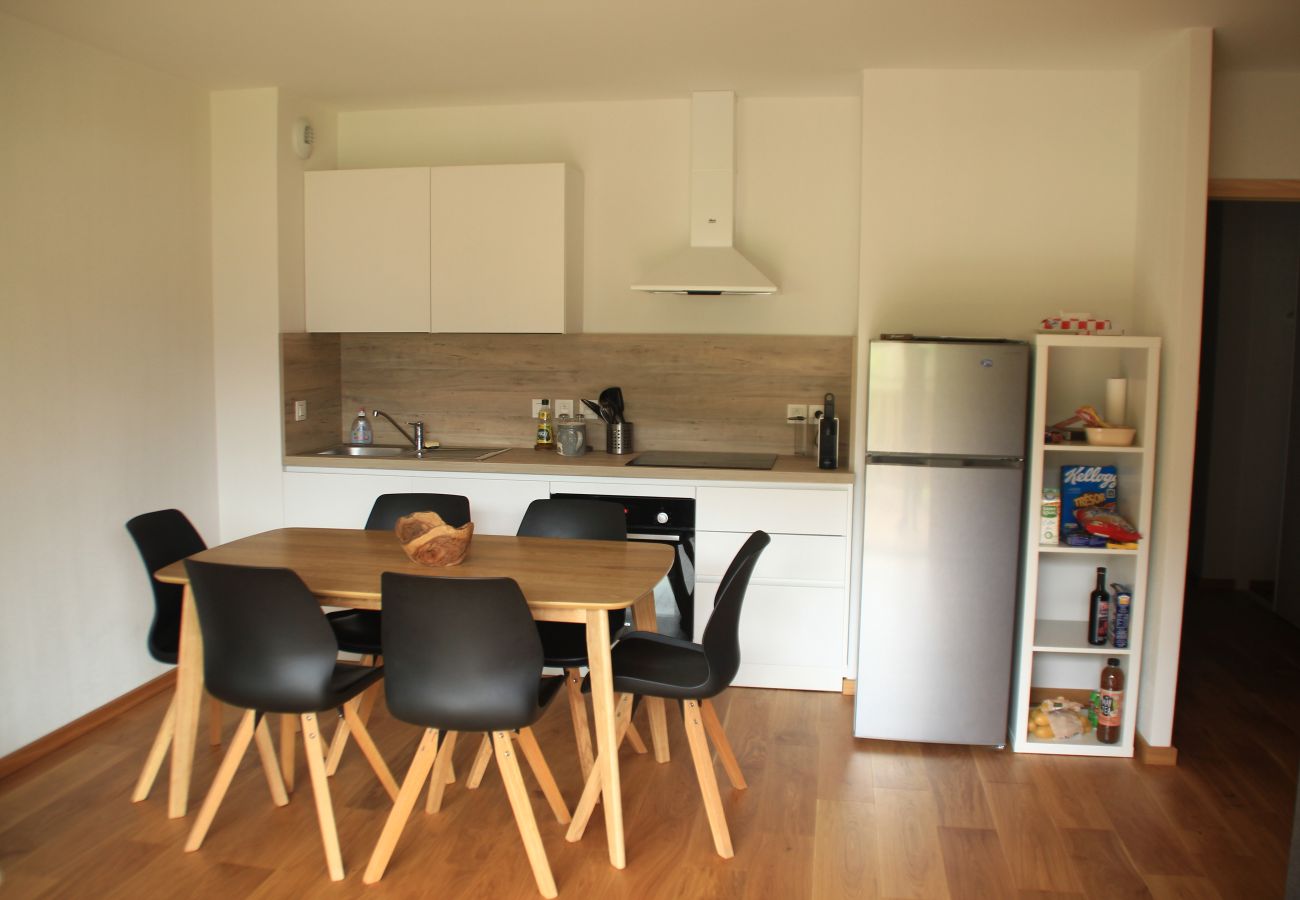 Dining room Apartment Loges de Célestin LTB103 at Châtel in France