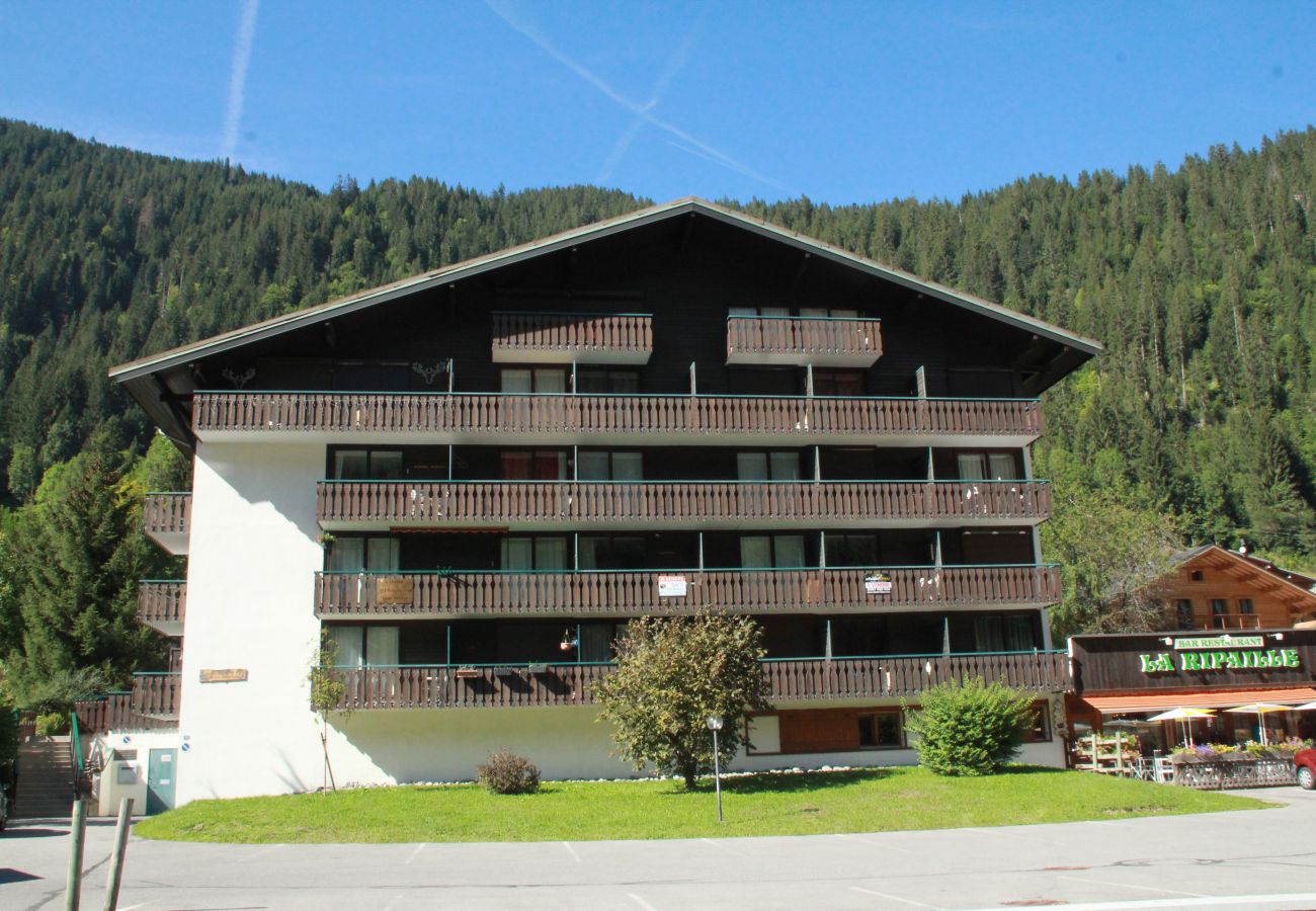 Front of Moulin ML149 aprtment in Châtel, France