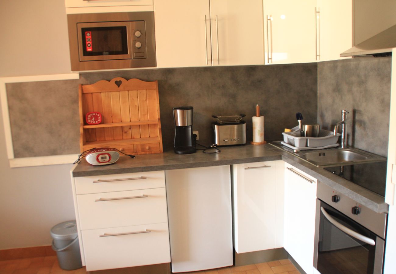 Kitchen, apartment AP 110 in Châtel in France